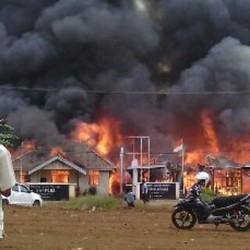 12 Kantor Dinas Kabupaten di Kalimantan Utara Ludes Dilalap Api