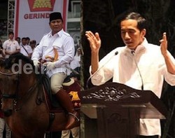 Adu Konsep Ekonomi Kerakyatan Prabowo dengan Jokowi