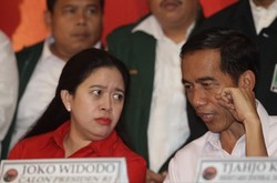 Potret Kemesraan Jokowi dan Puan di DPP PDIP