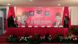 Ups.. Baliho Deklarasi Diganti karena Salah Tulis Kepanjangan PDIP