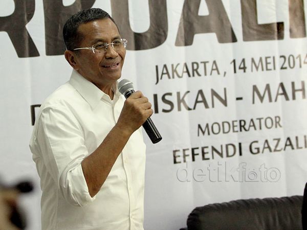 Dahlan Iskan Gagal Bertemu dengan Mahfud MD