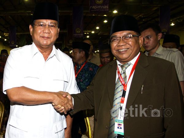 Prabowo Subianto di Rapimnas LDII