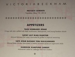 Disuguhkan Masakan Indonesia, Victoria Beckham Cicipi Bandrek dan Karedok?