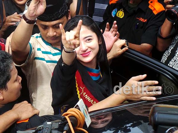 Bebas, Dewi Persik Jadi Duta Peduli Korban Narkoba