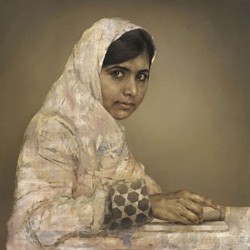Lukisan Gadis Aktivis Pakistan Malala Yousafzai Terjual Rp 942 Juta