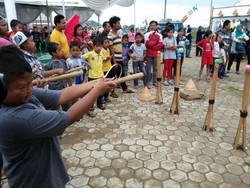 Permainan 400 Gamelan Bambu Pecahkan Rekor MURI