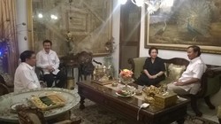 Prabowo Sambangi Kediaman Rachmawati Soekarnoputri di Pasar Minggu