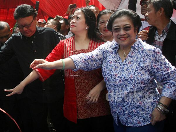 Megawati Resmikan Pembangunan Sekolah PDIP