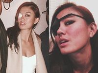 Sakit Mata, Agnez MO Bergaya Bak Bajak Laut