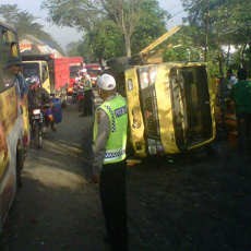 Dua Kecelakaan di Pasuruan, Satu Orang Tewas dan 4 Lainnya Luka