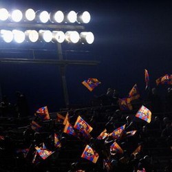 Fans Siapkan Mozaik Kami Barca di Camp Nou