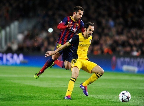 Preview Barcelona vs Atletico Madrid dalam Infografik