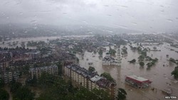 Banjir Bandang Terjang Bosnia dan Serbia, 20 Orang Tewas