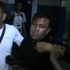 Bandit ini Lompat ke Sungai Setelah Gagal Curi Motor