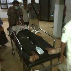 Anak ini Tega Sabet Ayah Kandungnya dengan Celurit