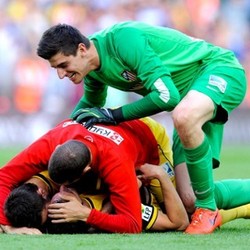 Courtois: Atletico Berhasil Melewati Penderitaan