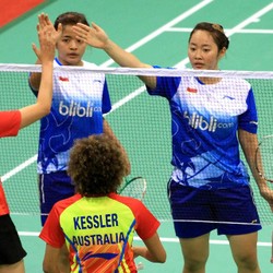 Suci/Tiara Menang, Indonesia Sapu Bersih Lawan Australia