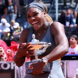 Serena Pertahankan Gelar di Roma