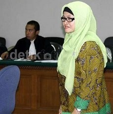 Jadi Perantara Suap Akil, Susi Tur Andayani Dituntut 7 Tahun Penjara