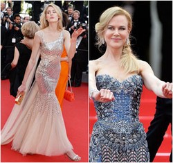 Bosan Tampil Elegan, Para Selebriti Berpose Unik di Cannes