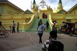 Ada Masjid dari Putih Telur di Pulau Penyengat