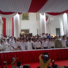 2 Gelegar Petir Warnai Deklarasi Prabowo-Hatta