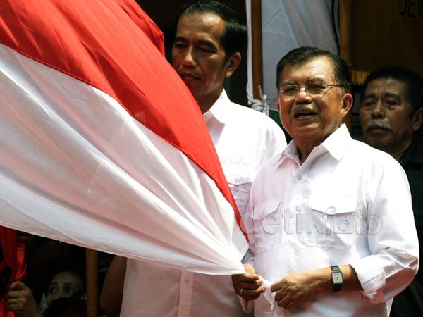 Duet Jokowi-JK Resmi Dideklarasikan