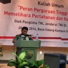 Saat Panglima TNI di UI Menyebut Jokowi Sebagai Presiden