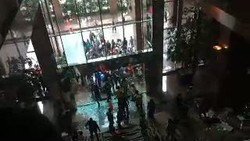 Kericuhan Warnai Demo di PT Freeport Jakarta