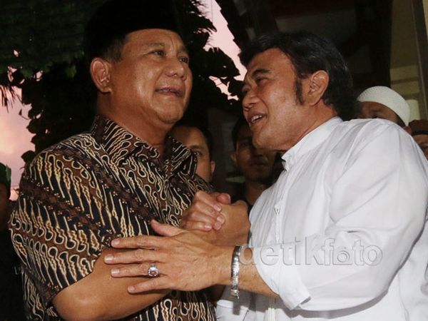 Prabowo Bertemu Rhoma Irama