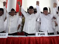 Koalisi Merah Putih Teken Dukungan ke Prabowo-Hatta