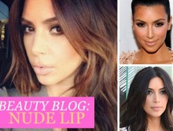 Kim Kardashian Berbagi Tips Menggunakan Lipstik Nude