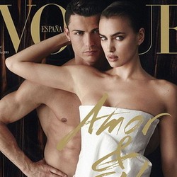Ronaldo Foto Hot bareng Irina di Majalah Vogue