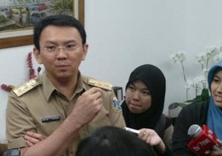 Taman di Depan KPU Rusak, Ahok: Dua Pasang Capres Beri Pendidikan Politik Buruk