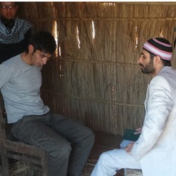 Penampilan Spesial HB Naveen dalam Syuting Haji Backpacker di Pushkar