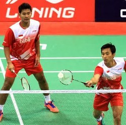 Kemenangan Angga/Rian Pastikan Indonesia Jadi Juara Grup