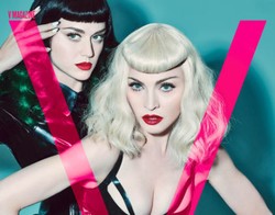 Madonna dan Katy Perry Adu Seksi di Majalah V