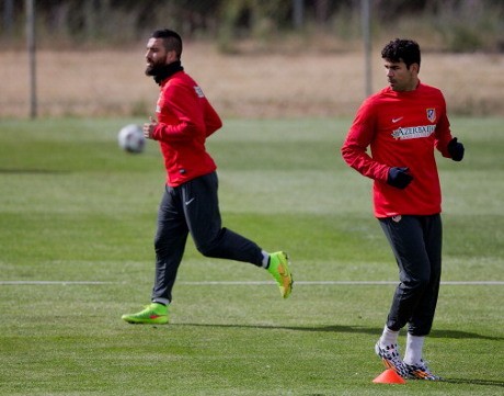 Diego Costa dan Arda Turan Sudah Jalani Latihan Tim