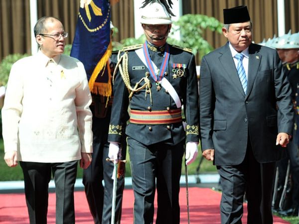 Presiden SBY Bertemu Presiden Aquino