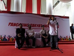 Komeng Cs Deklarasi Dukung Prabowo-Hatta di Rumah Polonia