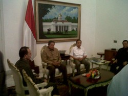 SDA Menghadap SBY di Istana Bogor
