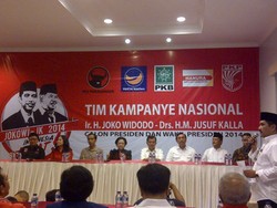 Jokowi-JK Resmikan Kantor Pusat Tim Kampanye Nasional