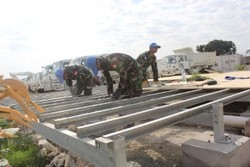 167 Personel Satgas Kizi TNI Siap Melaksanakan Misi Baru di Afrika