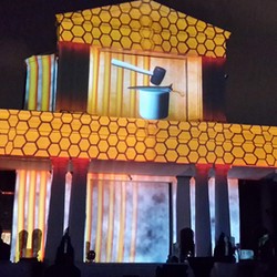 Video Mapping 15 Menit Ceritakan Perjalanan Ken Arok, Ken Dedes, dan Candi Singhasari