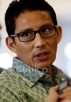 Pengusaha Sandiaga Uno Jadi Timses Prabowo-Hatta