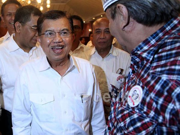 JK Hadiri Deklarasi Dukungan Para Pengusaha