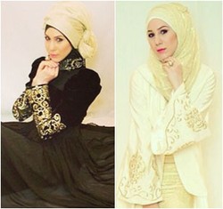 Hijab Style: Glamour ke Pesta Pernikahan Ala Nora Tehaili, Hijabers Libanon