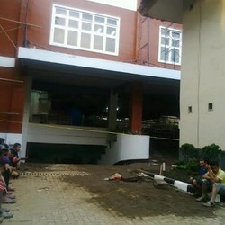 Api Nyaris Membakar Gedung Pertamina MBA-ITB di Jalan Gelap Nyawang