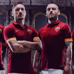 Roma Rilis Kostum Kandang untuk Musim Depan
