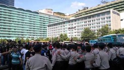 Ada Simulasi Pengamanan Pilpres, Lalin di Bundaran HI Ditutup 30 Menit